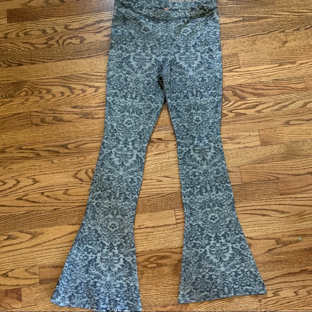 Free People Floral Bell Pant